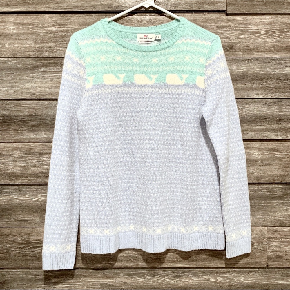Vineyard Vines Logo Cashmere Sweater